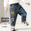 迪士尼男童冬款加绒牛仔长裤XD4DK031 商品缩略图1