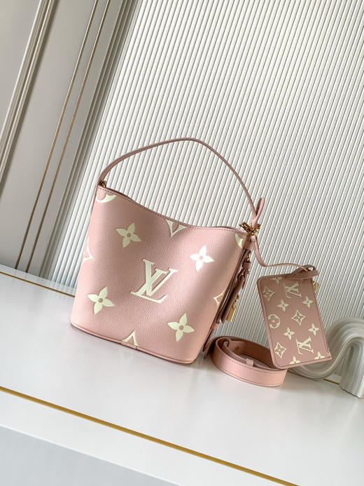 秋冬特惠💰1290 渠道级LV【全钢五金 MB163c01变码芯片】te级LV 全套包装 M14356粉色压印 本款All In BB手袋 商品图1