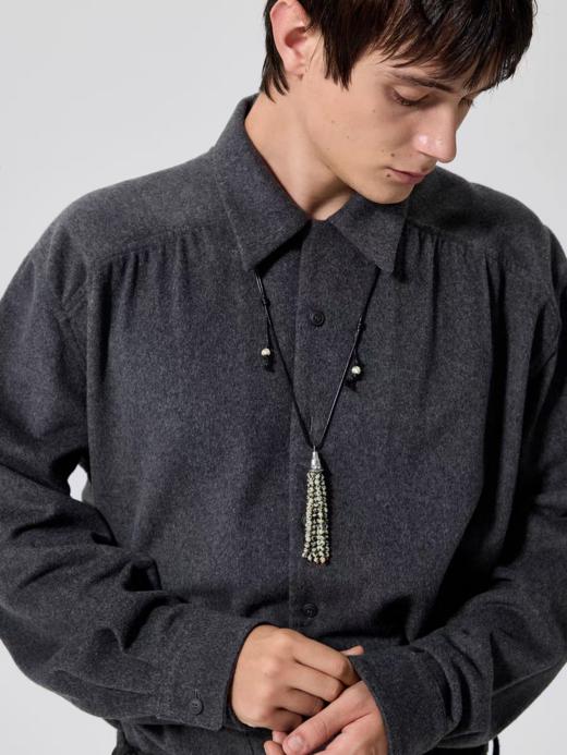 Simple Project/A25274/“吊钟”串珠流苏项链 商品图2