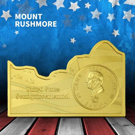 【预定】美国建国250周年纪念币，首枚总统山造型纪念币 商品图3