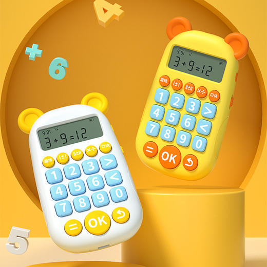 【9大玩法激发数学兴趣的数学宝】Webefun口算机200万+ 智能题库 口算心算随机练 像玩玩具一样轻松学数学 商品图0
