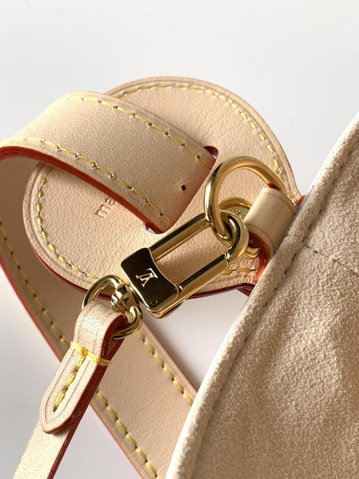 秋冬特惠💰1220 渠道级LV【全钢五金 MB163c01变码芯片】te级LV 全套包装 M13089白三彩 本款 All In BB手袋 商品图6