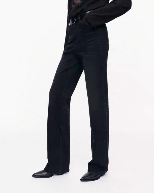 moco加绒牛仔裤直筒裤1126 商品图6