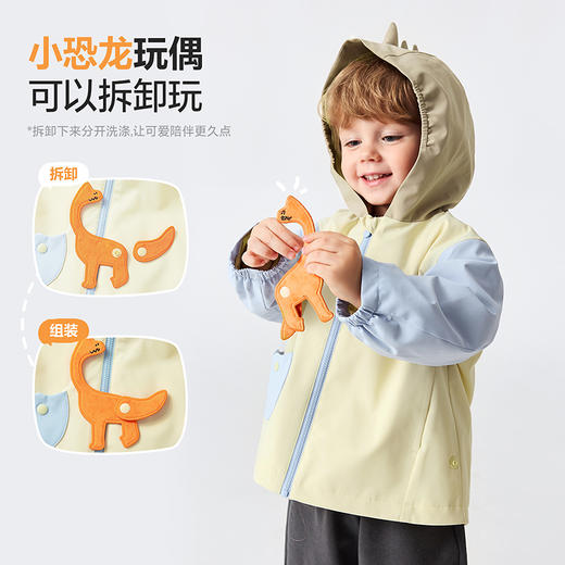 【小软皮】迷你巴拉巴拉男女童外套可拆卸玩偶外衣2026春新品 商品图1