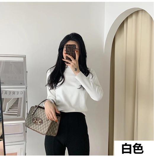 【YW】无忧购【甄选】49元/2件发热绒打底衫德绒加厚半高领贴身上衣内搭打底衫（截单后3-5天发货） 商品图5