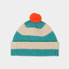 JO GORDON Stripe Pompom Hat 羊羔毛彩色条纹蓬蓬帽 毛线帽 商品缩略图3