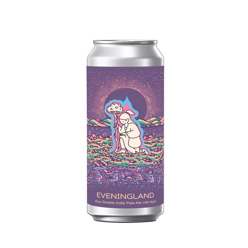 哈德森河谷黄昏之地:巴西莓双倍酸浑浊IPA啤酒