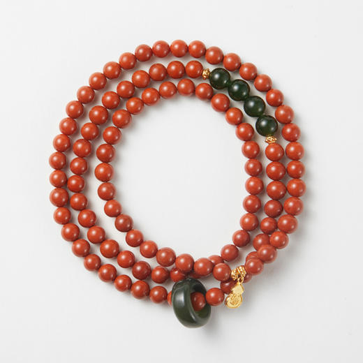 南红碧玉多圈手串 商品图0