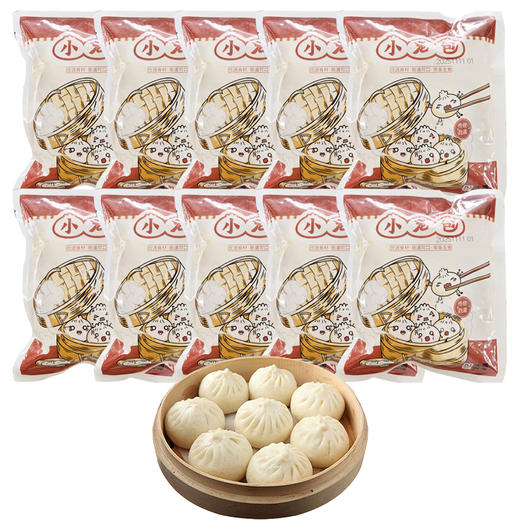 严选 | 大黄鲜森小笼包 150g/包*6包（2包鲜肉+2包芥菜鸡蛋+2包素什锦） 商品图4