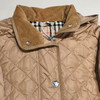 BURBERRY 巴宝莉 女士菱形绗缝尼龙短款外套棉服 驼色 8084151 A7026 商品缩略图1