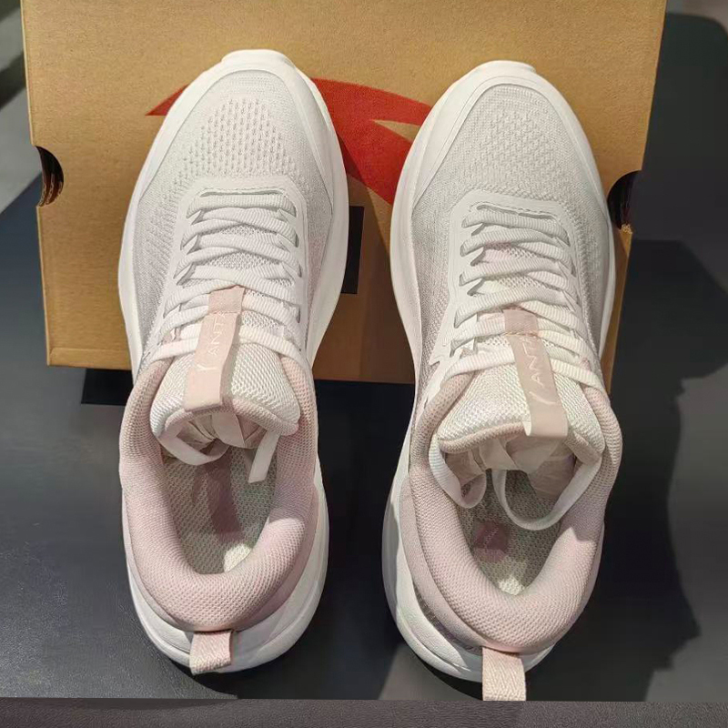 安踏运动鞋女轻质跑步综训鞋舒适休闲鞋百搭舒适健步鞋122537761R