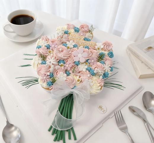 多款式~花束蛋糕7颗杯子组成-无夹心内有卡仕达酱-低糖无添加 商品图6