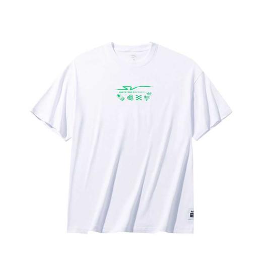 安踏 生活系列 圆领印花套头短袖T恤 男款152438168V 商品图0