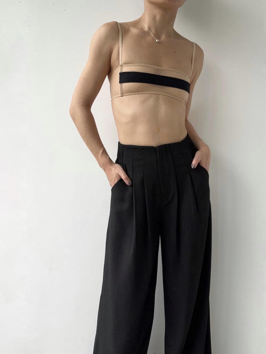 Her Senses｜重构 12B160NN 弧线网纱拼接1/2文胸  [ 黑BK01 ] 商品图5