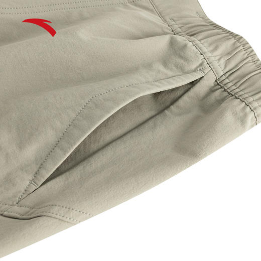 安踏美式复古梭织休闲长裤男士2025新款宽松阔腿直筒裤152548505N 商品图1