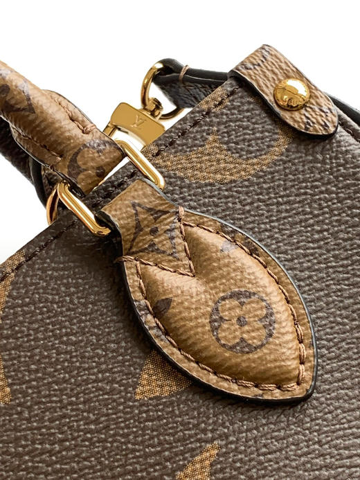 秋冬特惠💰1100 渠道级LV【全钢五金 MB163c01变码芯片】te级LV 全套包装 M46839迷你托特包 商品图4