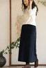 牧衣游原创 羊毛混织毛呢女半裙细腻柔软百搭宽松显瘦鱼尾裙 忆之 商品缩略图5