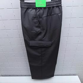 安踏工装裤男裤2025冬季新款时尚直筒梭织加厚运动长裤152546504N