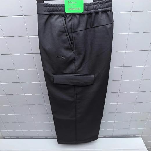 安踏工装裤男裤2025冬季新款时尚直筒梭织加厚运动长裤152546504N 商品图0