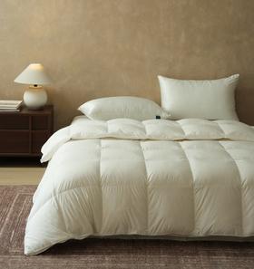 舒雅生活尊享鹅绒春秋被,100%白鹅绒（绒子含量95%）（M700g/L800g)12040273/12040274