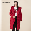 SRR8BE004诗梦星砂红连帽羽绒服 商品缩略图0
