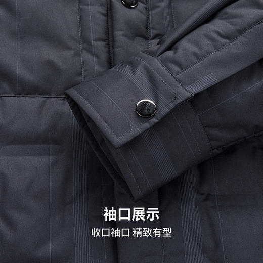 【防静电性能&鸭绒】圣得西2025年冬季翻领工装羽绒夹克保暖外套 商品图9