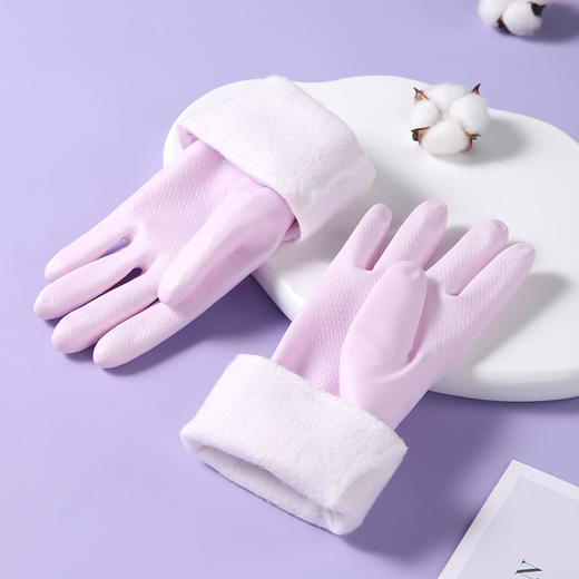 美丽雅丁腈挂绳手套长款 商品图1