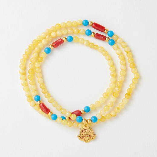 蜜蜡多圈手链 商品图0