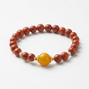 南红蜜蜡单圈手串 商品缩略图1