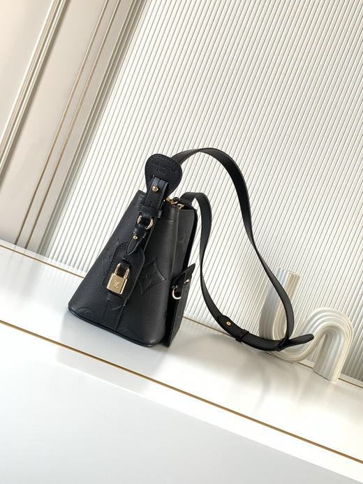 秋冬特惠💰1290 渠道级LV【全钢五金 MB163c01变码芯片】te级LV 全套包装 M13480黑色压花 本款All In BB手袋 商品图2