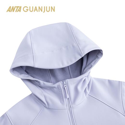 安踏凌峰MX冠军户外徒步冲锋衣防泼水透湿女梭织上衣162540621 商品图3