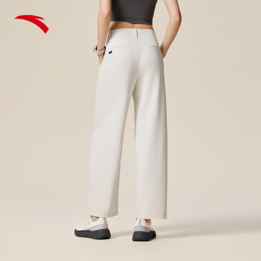 安踏舒乐直筒裤  女休闲商务长裤秋季新款通勤运动裤162537512N 商品图3