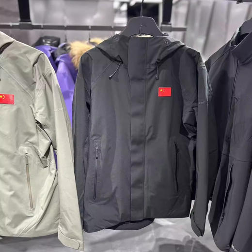 安踏冠军户外徒步系列 山锋防水透湿男士硬壳2L冲锋衣 152510626 商品图2