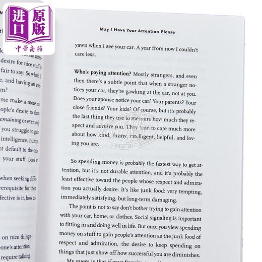 【中商原版】花钱的艺术 The Art of Spending Money Simple Choices for a Richer Life 英文原版 Morgan Housel 自我提升 商品图5