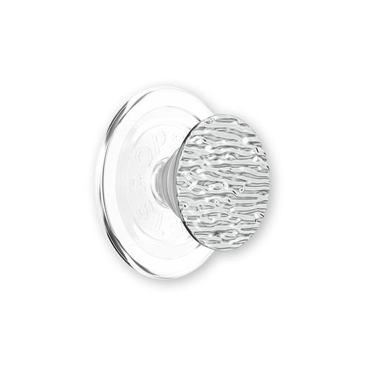 【海岸一日】银水波 MAGSAFE磁吸 Round圆啪嗒系列 银色 波纹 商品图0