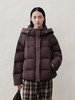 180g羽绒【卡汶品牌】连帽简约50%羽绒短款宽松羽绒服-喜出 商品缩略图1