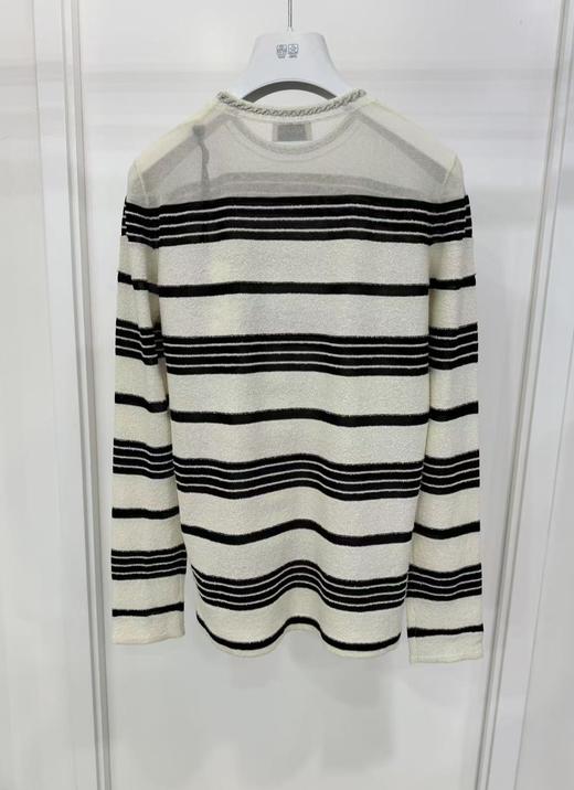 女款条纹长袖针织衫zh018 商品图1