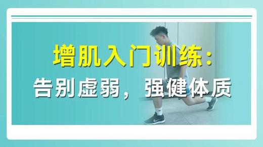 增肌入门训练：告别虚弱 强健体质 商品图0