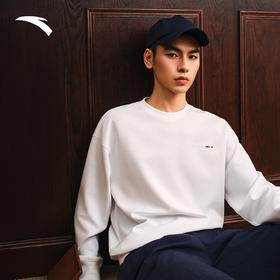 安踏套头卫衣男新款宽松长袖休闲上衣运动服152538706