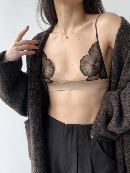 Her Senses｜极织 12B152NN 列维斯蕾丝三角杯 [ 黑BK01 ] 商品图2