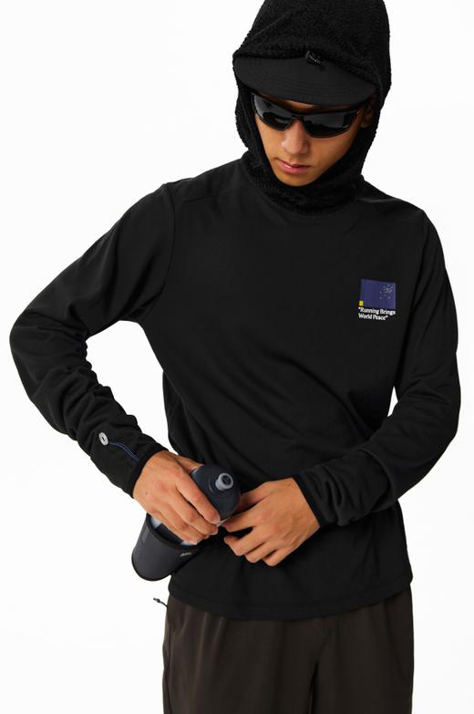 CryingCenter保暖带帽修身打底情侣款中性保暖马拉松慢跑户外跑 商品图3