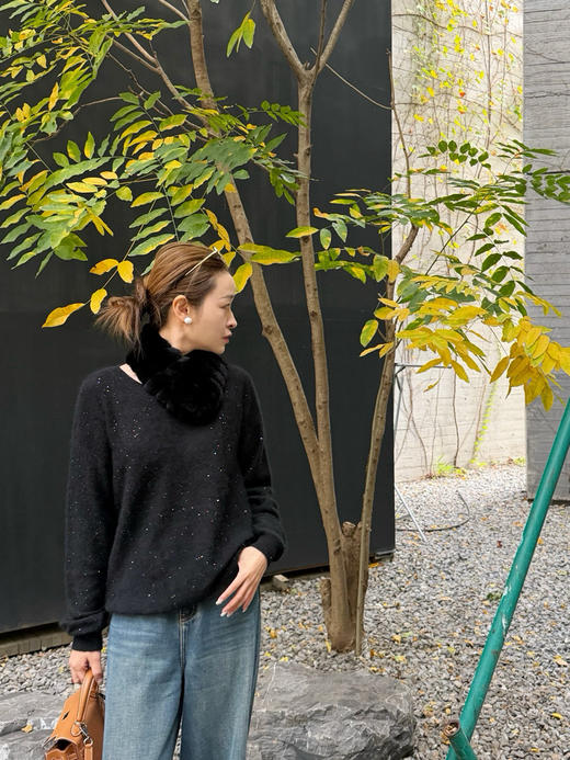 意da利 Cariaggi 奢级羊绒真丝针织衫 商品图8