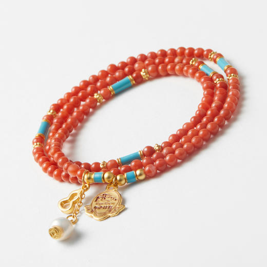 南红多圈手链 商品图2