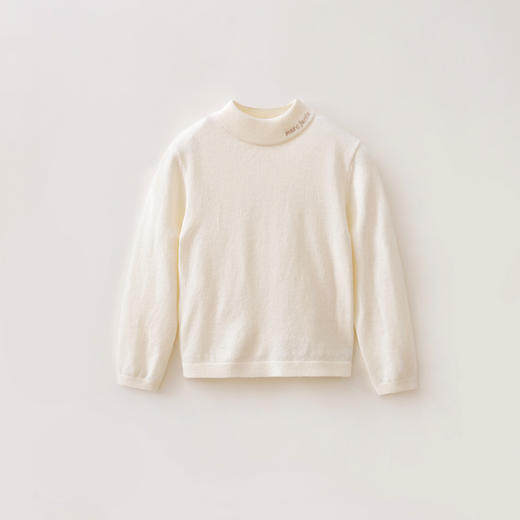 马克珍妮女童复古百搭绵羊毛针织衫2025年秋冬新款551820 商品图1