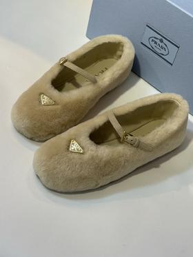 女款羊毛芭蕾舞平底鞋zh020