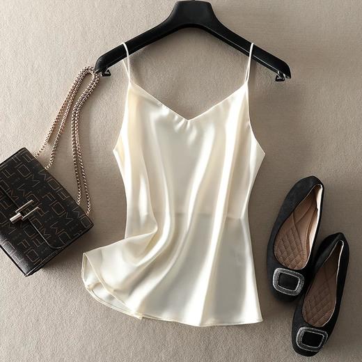 「断码清仓」简约纯色细肩带透气吊带内搭 L码 ZFYY128 商品图1