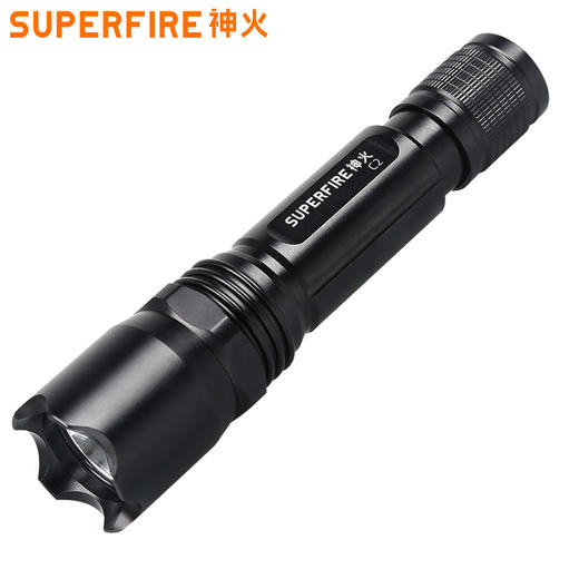 SUPERFIRE神火C2手电筒强光远射家用LED防水可充电迷你超亮小手电 商品图0