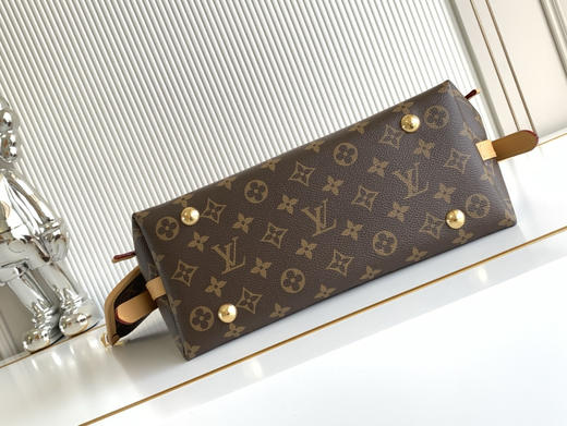 秋冬特惠💰1170 渠道级LV 加强版【全钢五金 MB163c01动态变码芯片】te级LV 全套包装 M46203老花粗料 CarryAll 中号手袋 商品图3