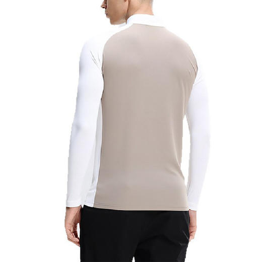 跃牌【跃LEAP-ACTIVE】男秋冬抓绒保暖立领半拉链速干运动衣长袖骑行服C52184 商品图4