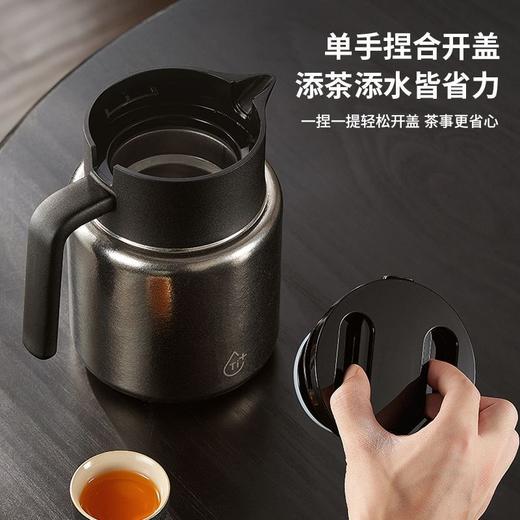 九阳纯钛保温壶1.2L升焖茶壶家用茶水分离内外纯钛高档保温泡茶壶 商品图9